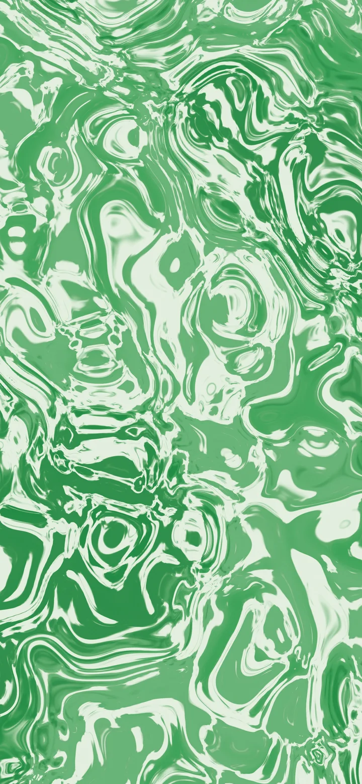 Green and Cream Liquid Marble wallpaper for iPhone and Android