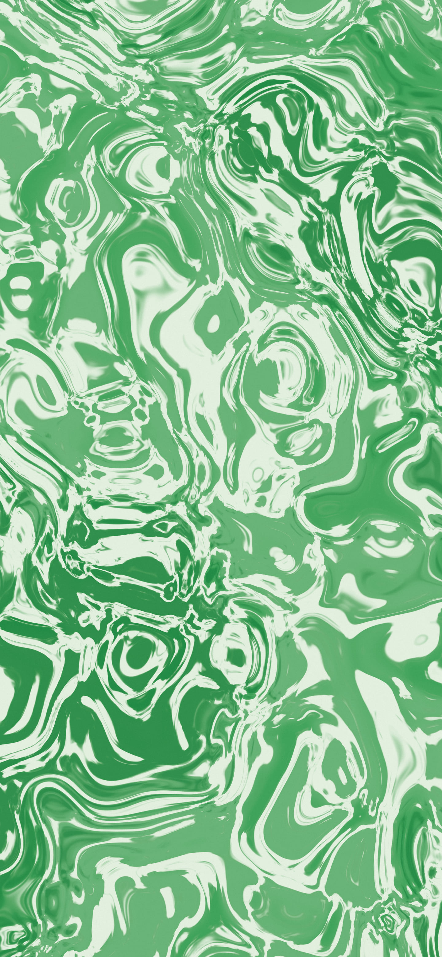 Green and Cream Liquid Marble wallpaper for iPhone and Android