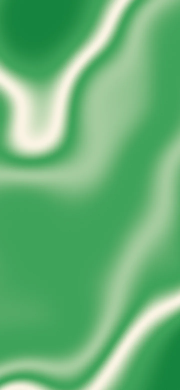 Green and Cream Silky Gradient wallpaper for iPhone and Android