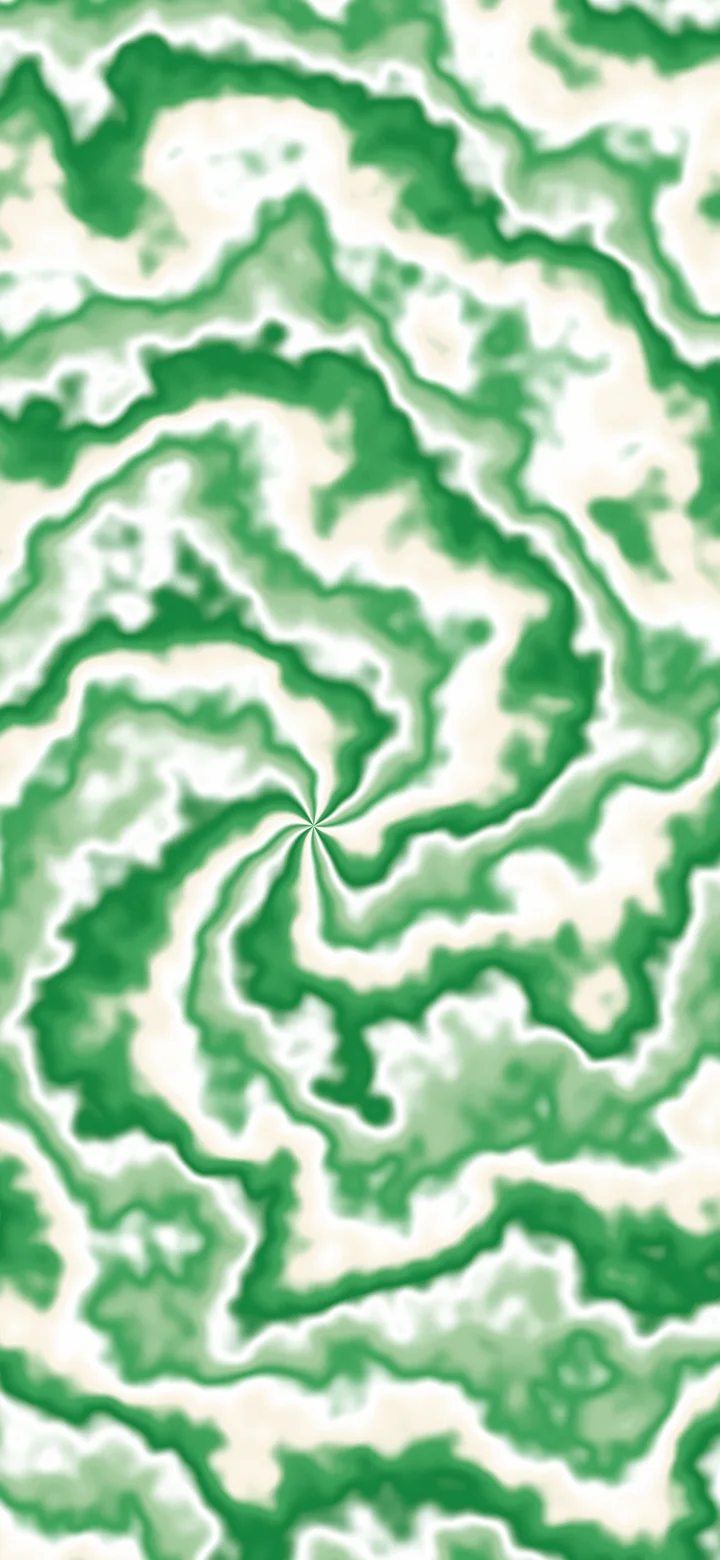 Green and Cream Spiral Tie Dye wallpaper for iPhone and Android