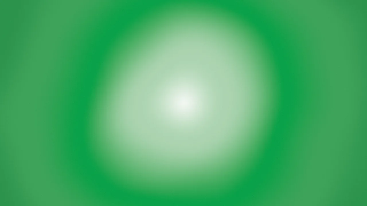 Green and White Aura Gradient desktop wallpaper in 4K