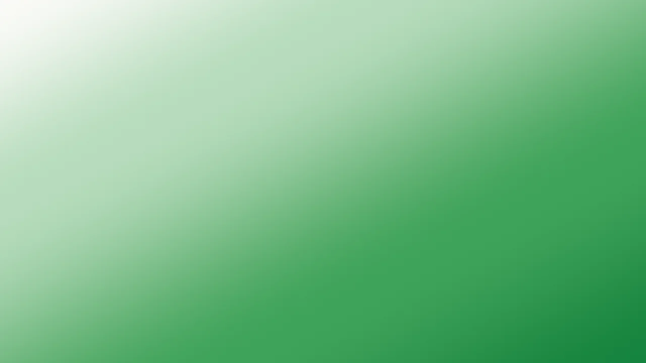 Green and White Diagonal Ombre Gradient desktop wallpaper in 4K