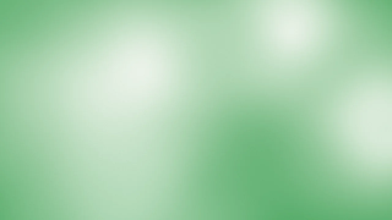 Green and White Dreamy Aura Gradient desktop wallpaper in 4K