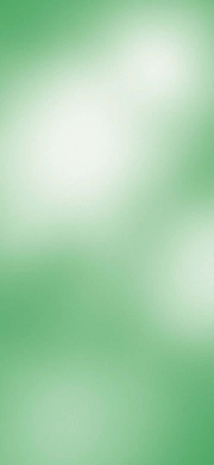 Green and White Dreamy Aura Gradient wallpaper for iPhone and Android