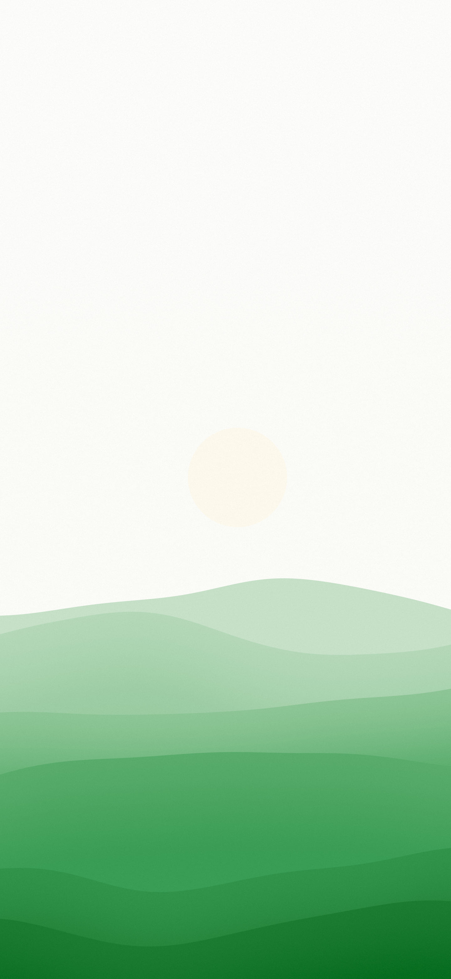 Green and White Minimalist Desert Dunes wallpaper for iPhone and Android