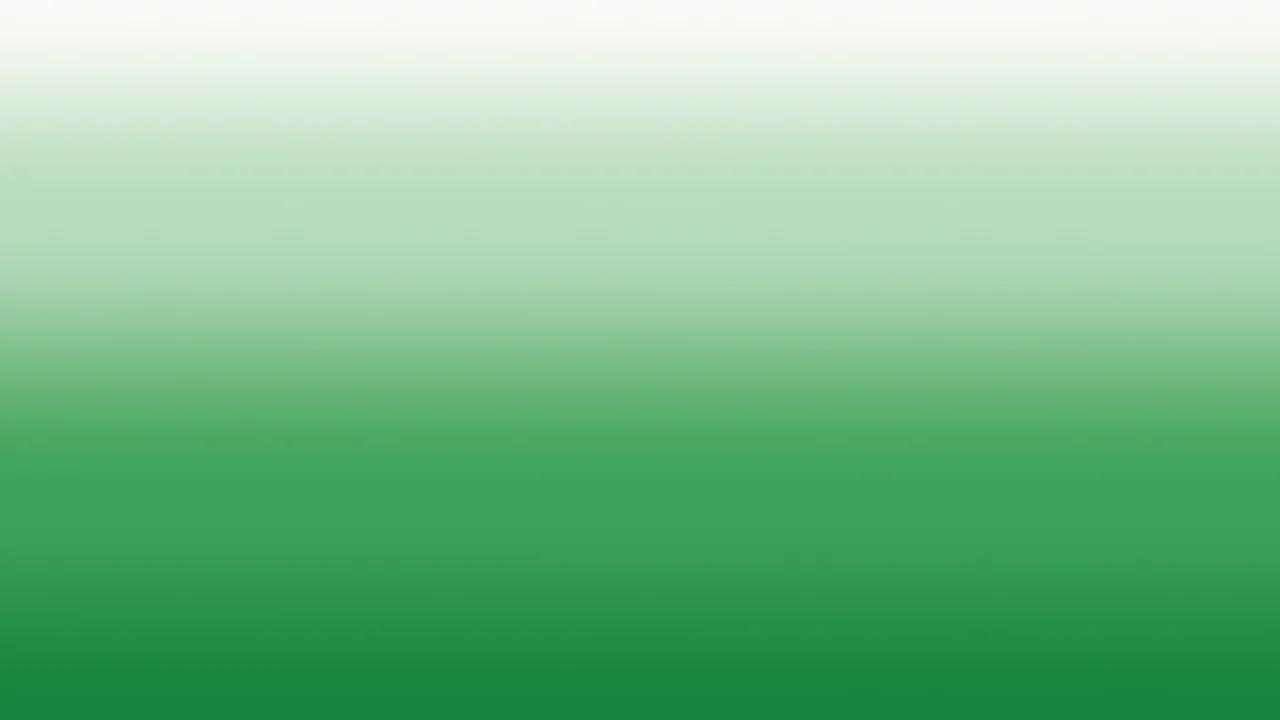 Green and White Ombre Gradient desktop wallpaper in 4K