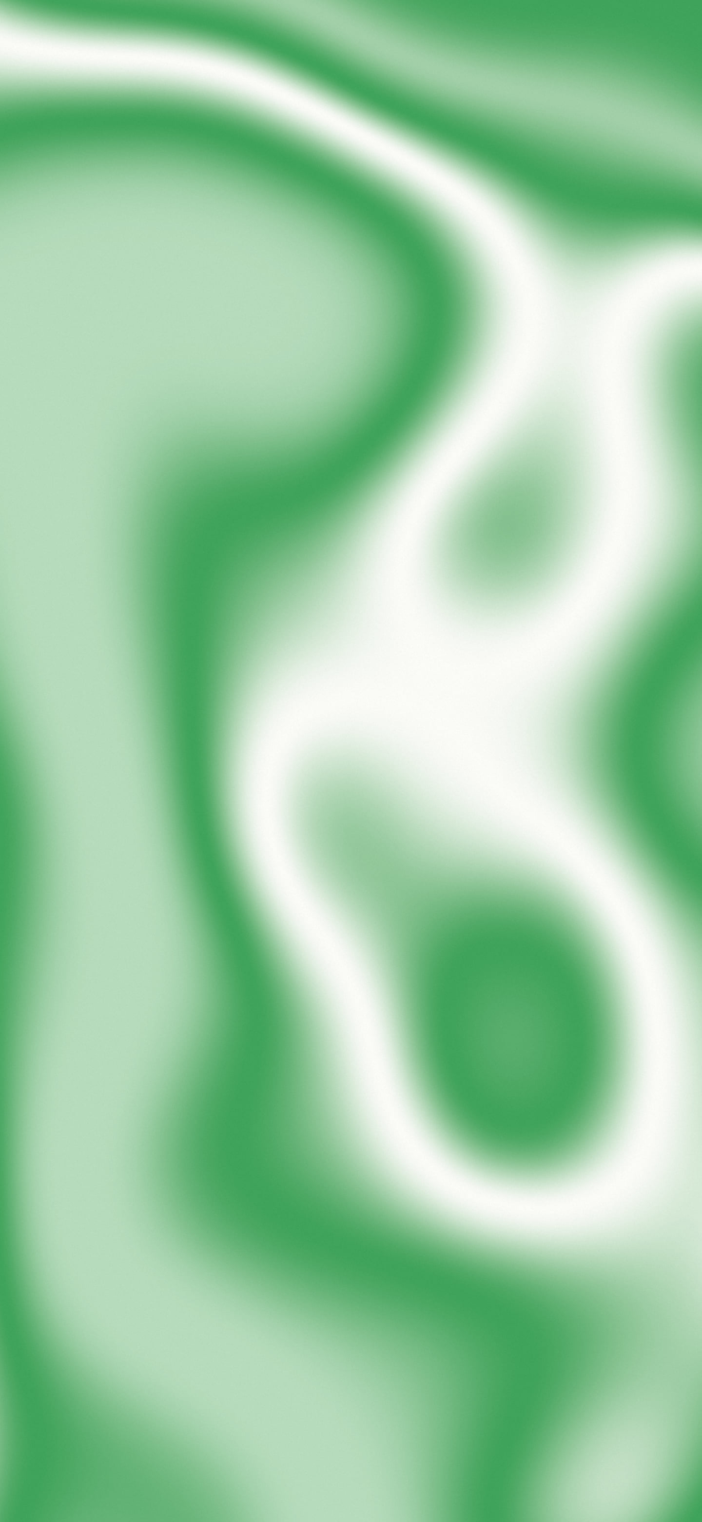 Green and White Silky Gradient wallpaper for iPhone and Android