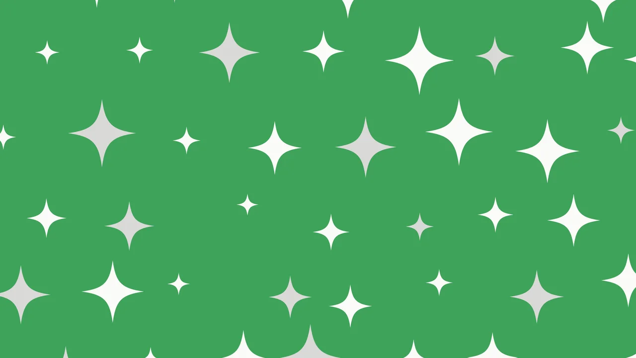 Green and White Sparkle Pattern desktop wallpaper in 4K
