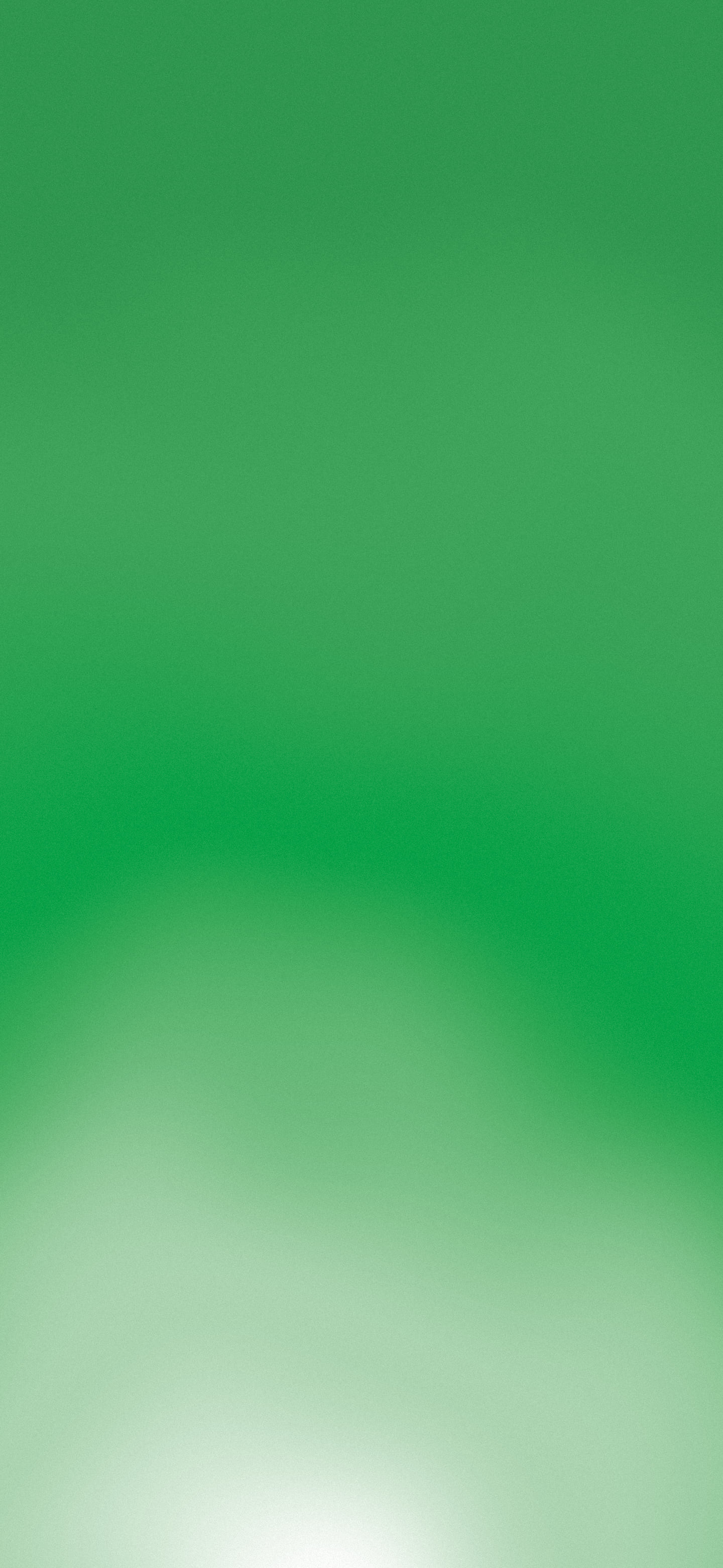 Green and White Sunrise Aura Gradient wallpaper for iPhone and Android