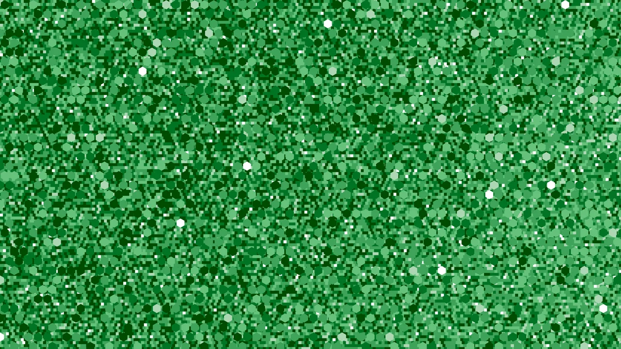 Green Chunky Glitter desktop wallpaper in 4K