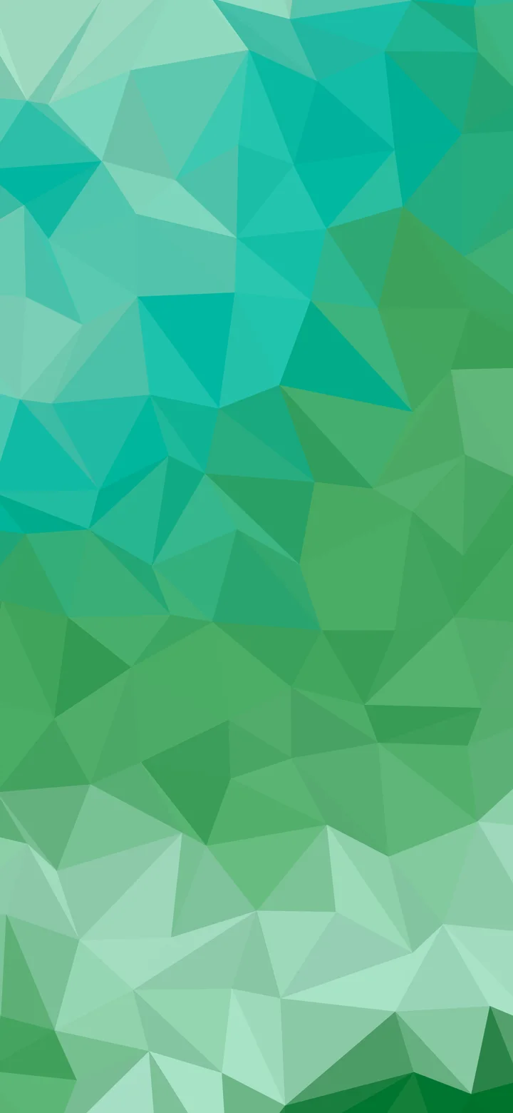 Green Low Poly wallpaper for iPhone and Android