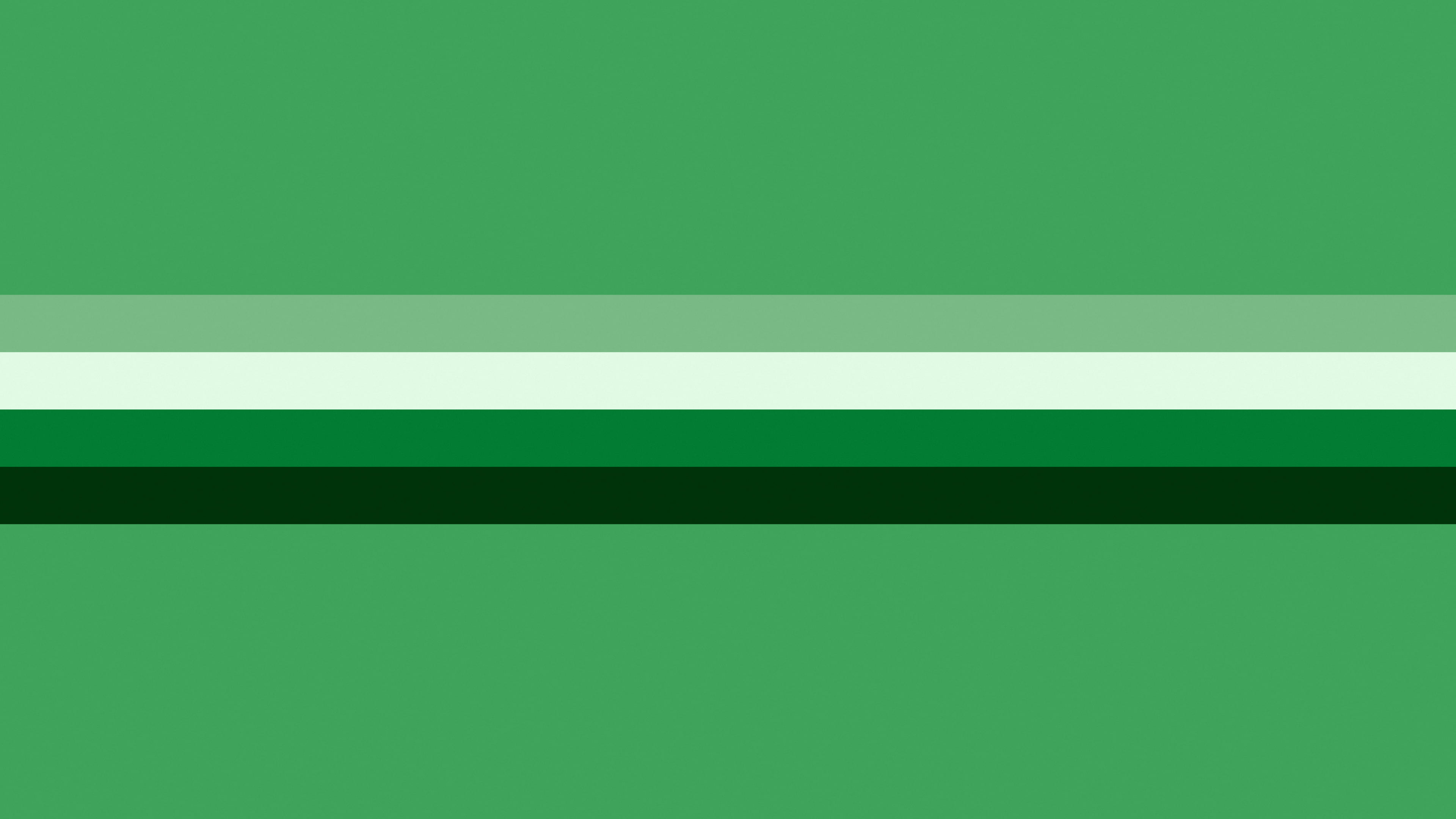 Green Retro Stripe desktop wallpaper in 4K