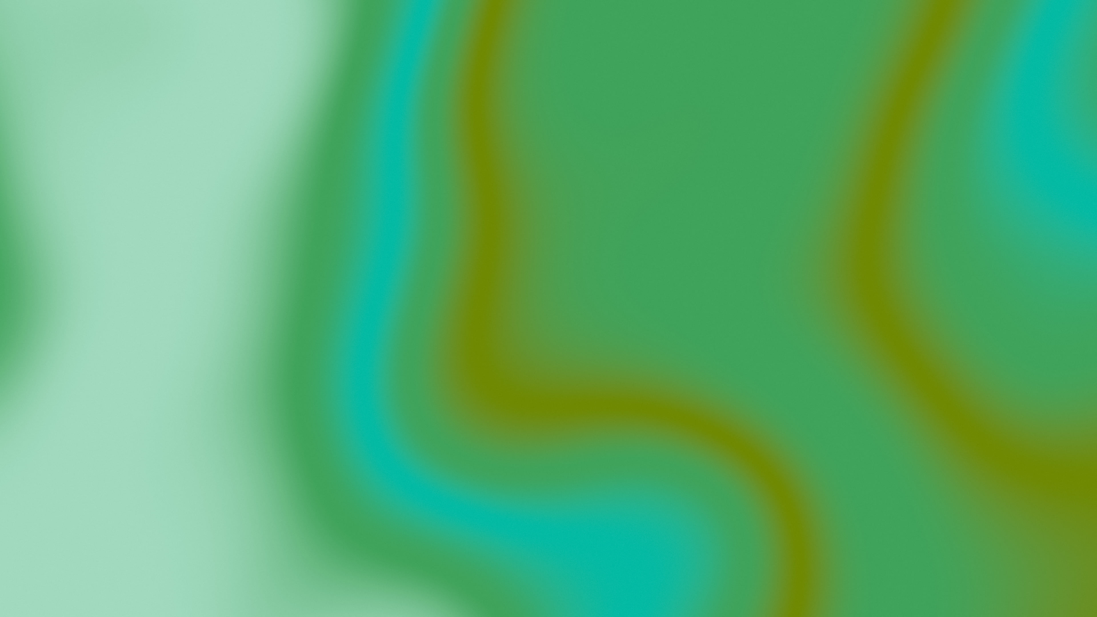 Green Silky Gradient desktop wallpaper in 4K