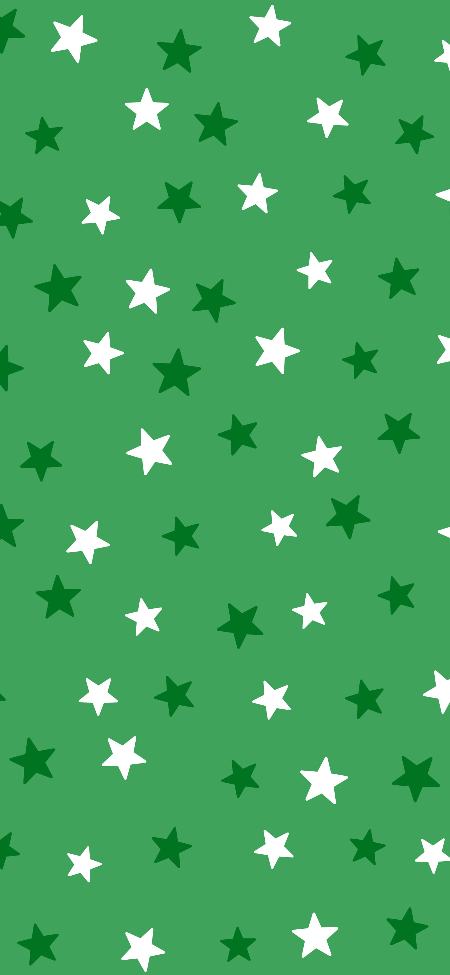 Green Star Pattern wallpaper for iPhone and Android