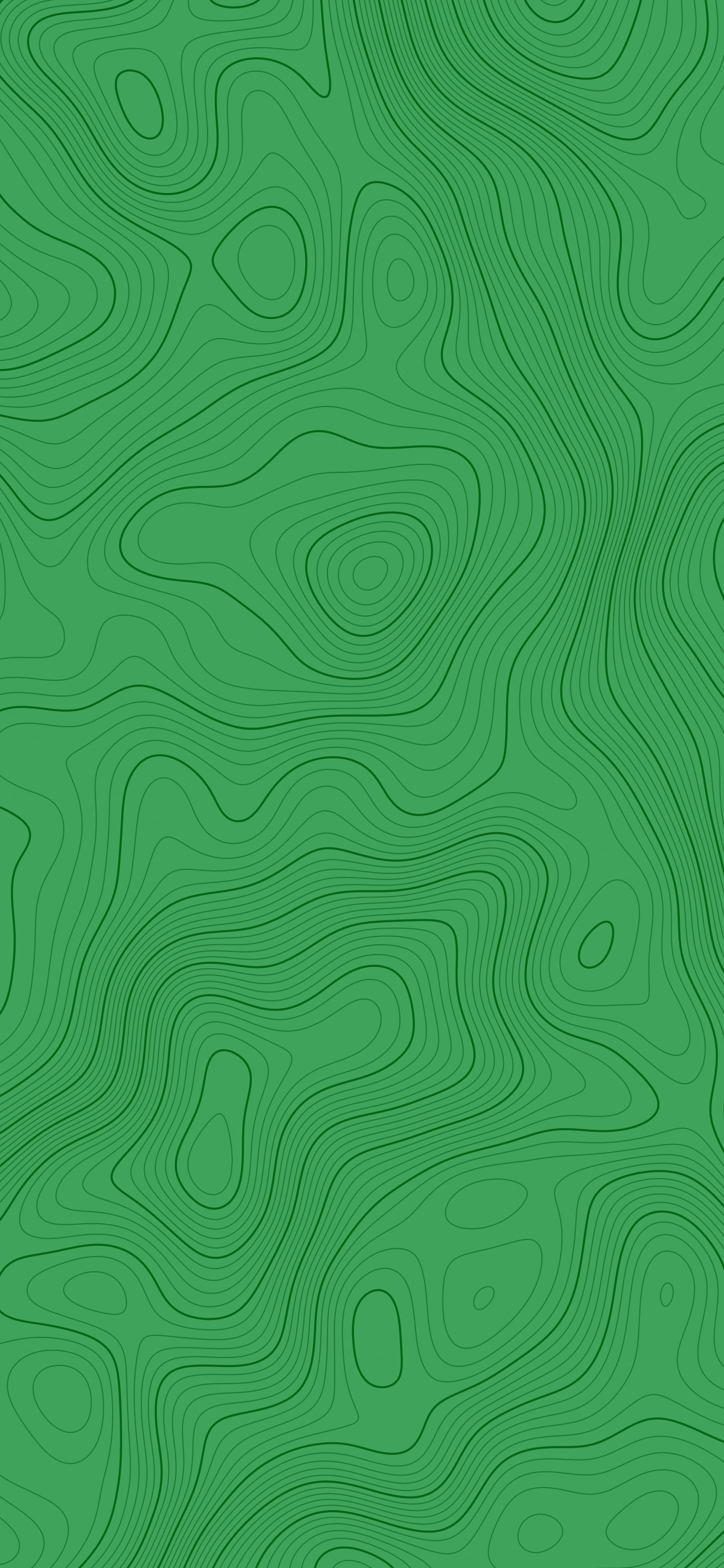 Green Topographic Line wallpaper for iPhone and Android