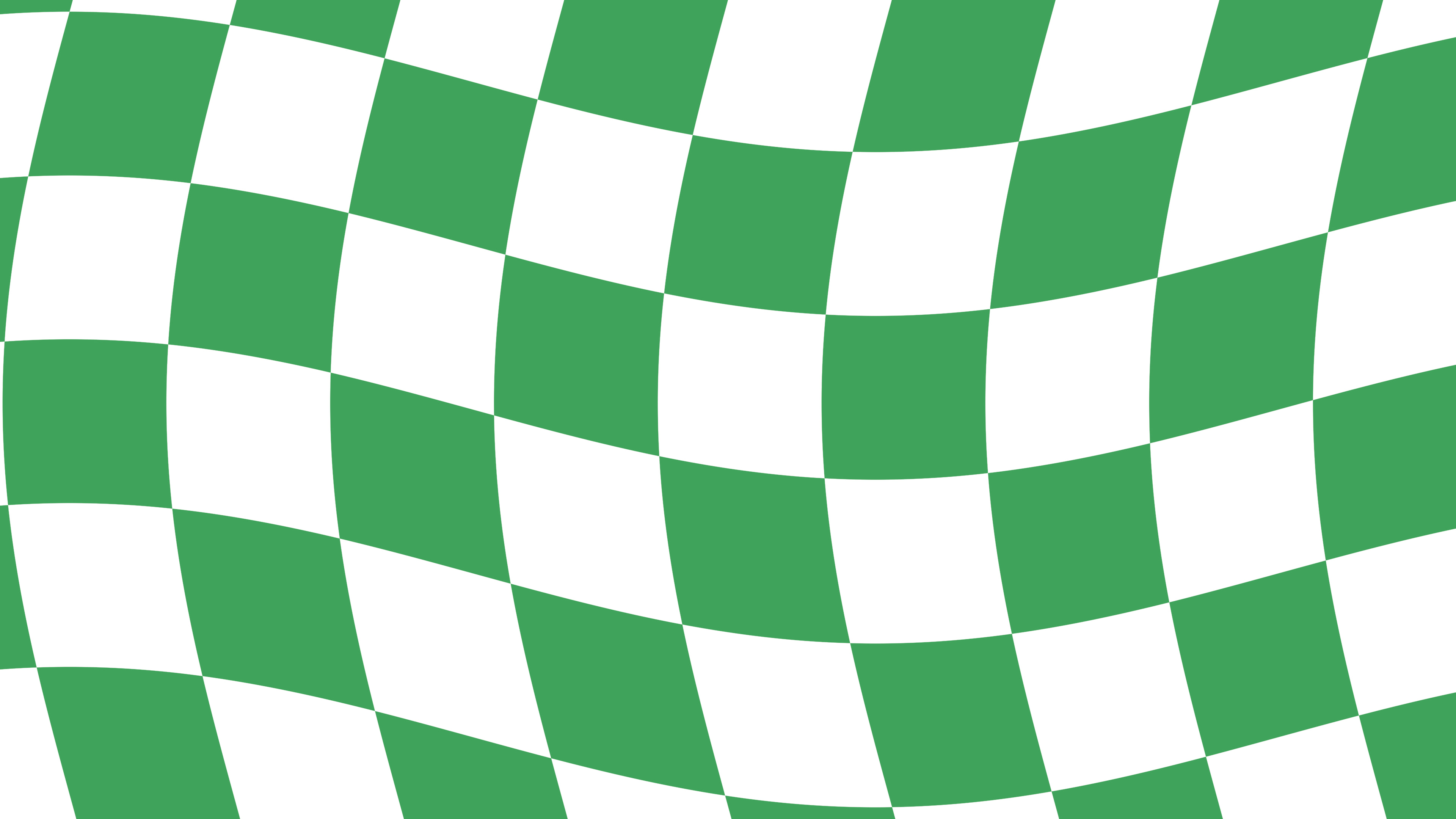 Green Wavy Checkered desktop wallpaper in 4K