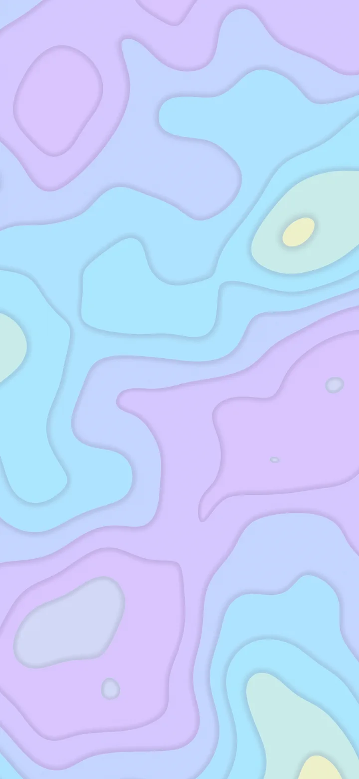 Holographic Layered Topographic wallpaper for iPhone and Android
