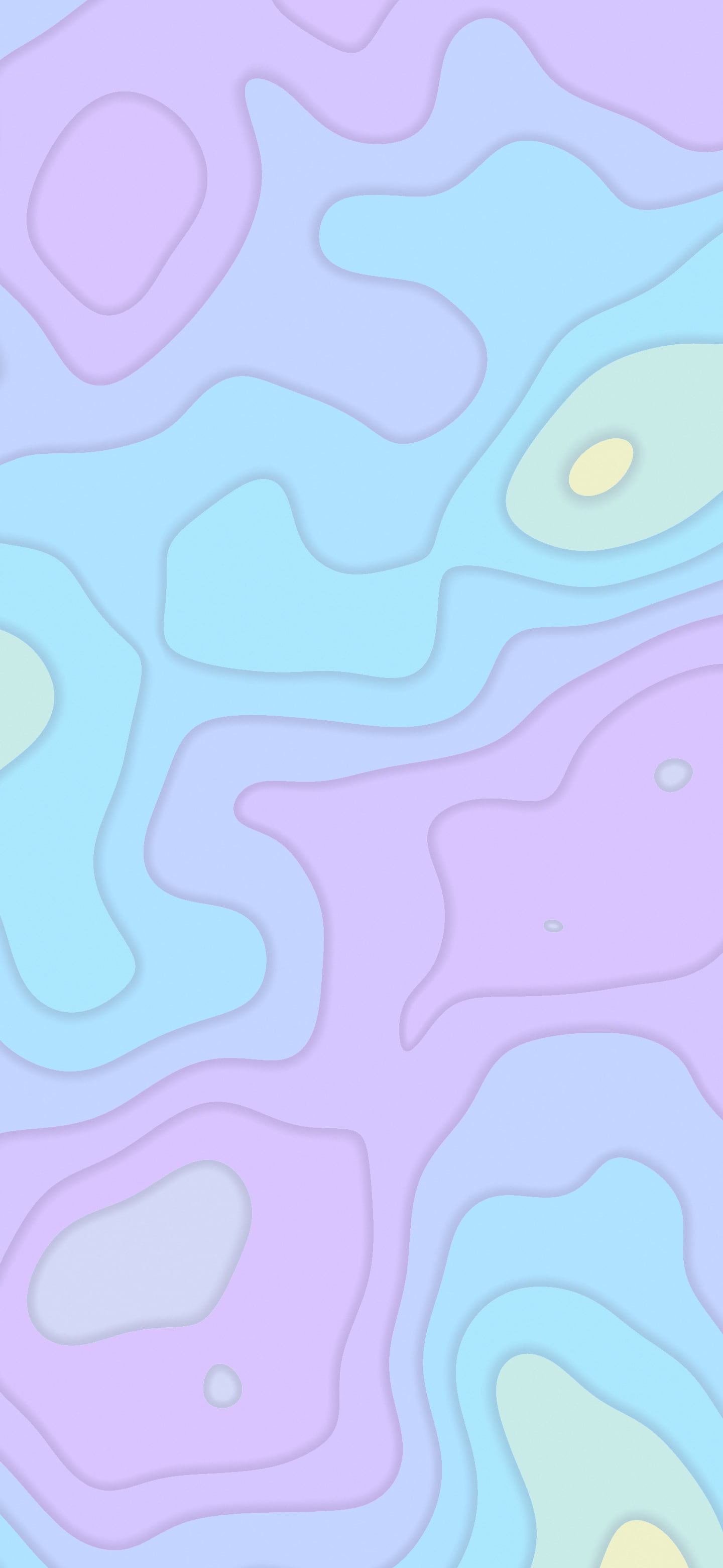 Holographic Layered Topographic wallpaper for iPhone and Android