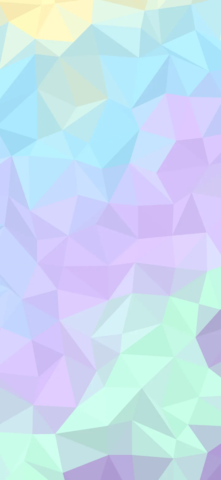 Holographic Low Poly wallpaper for iPhone and Android