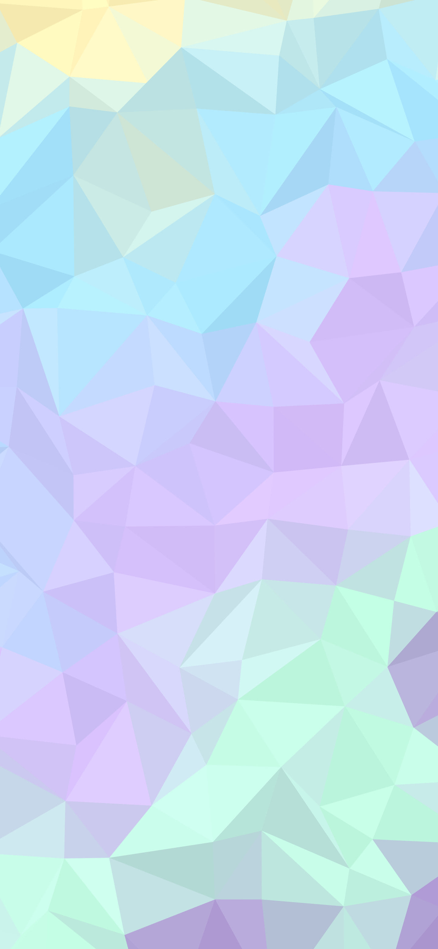 Holographic Low Poly wallpaper for iPhone and Android