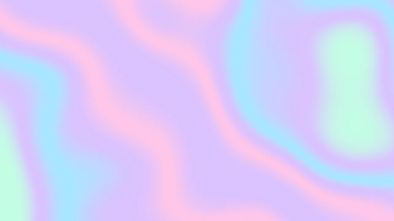 Holographic Silky Gradient desktop wallpaper in 4K