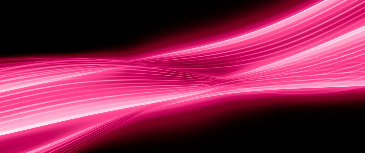 Hot Pink Abstract Light Streams ultrawide wallpaper, 3440 × 1440