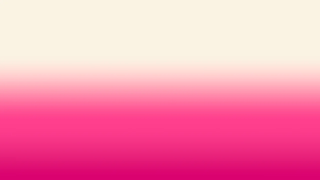Hot Pink and Cream Ombre Gradient desktop wallpaper in 4K