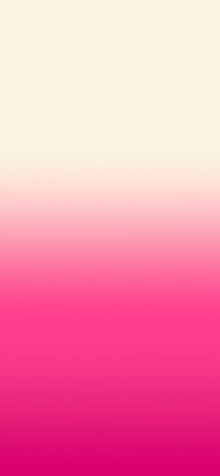 Hot Pink and Cream Ombre Gradient wallpaper for iPhone and Android