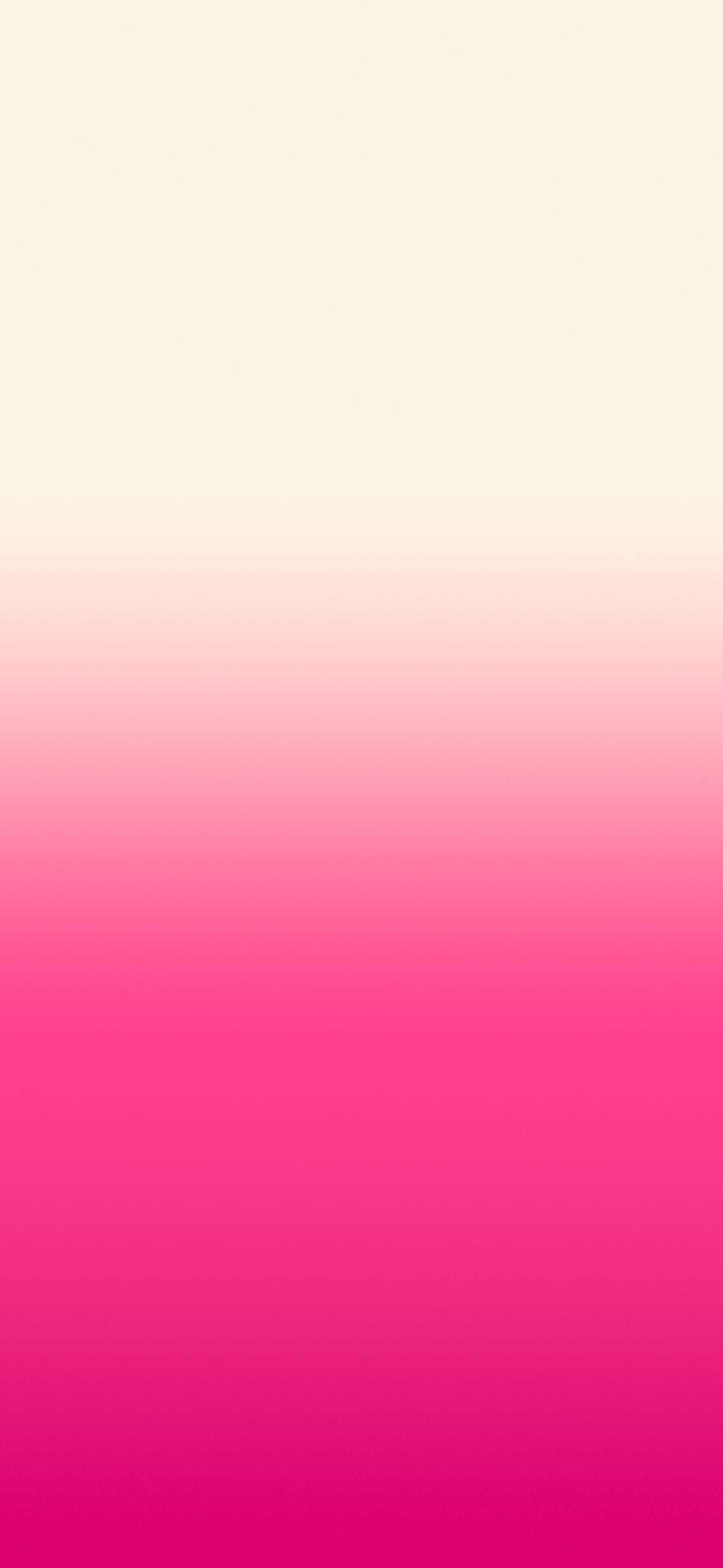 Hot Pink and Cream Ombre Gradient wallpaper for iPhone and Android