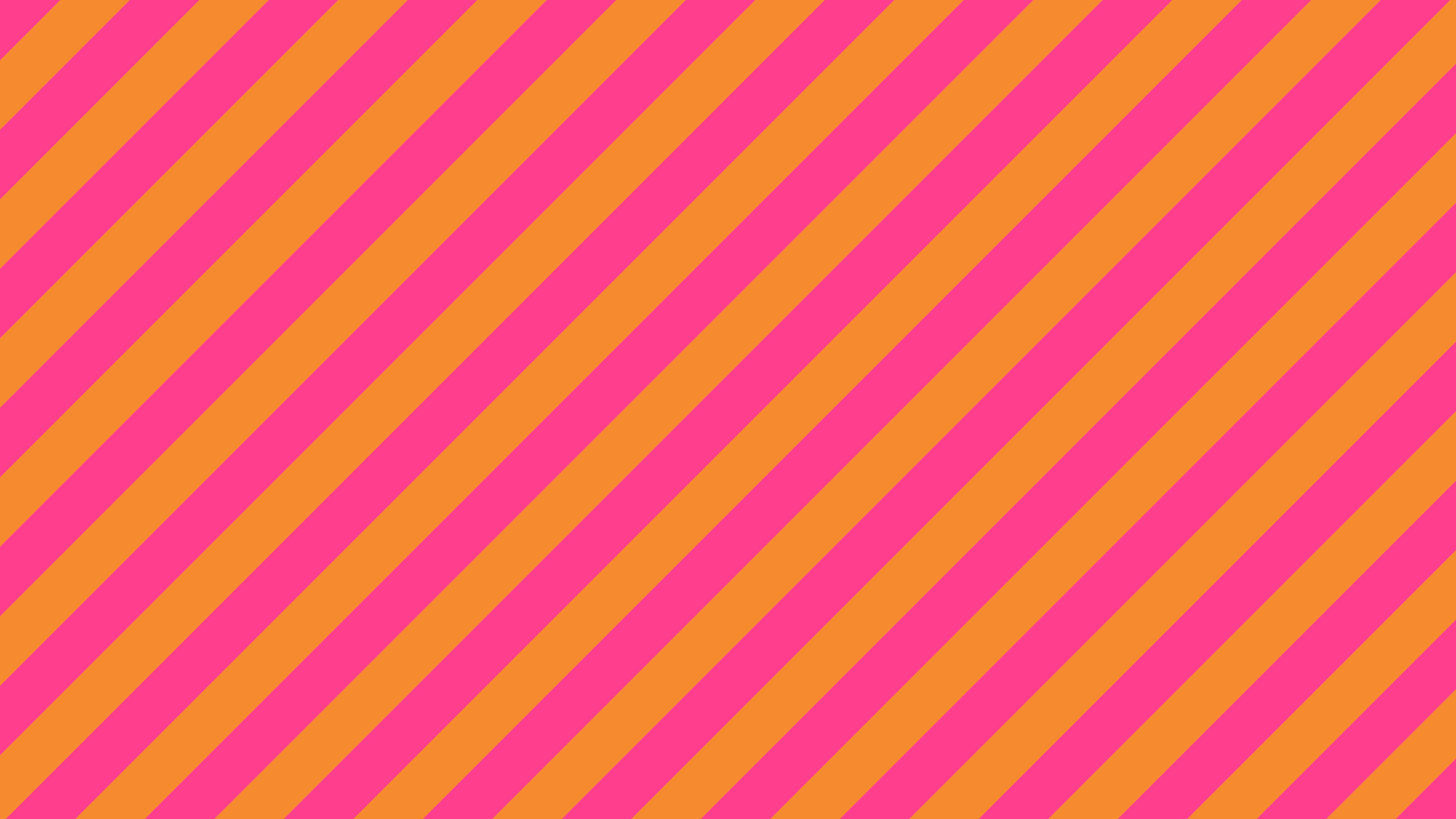 Hot Pink and Orange Diagonal Striped desktop wallpaper in 4K