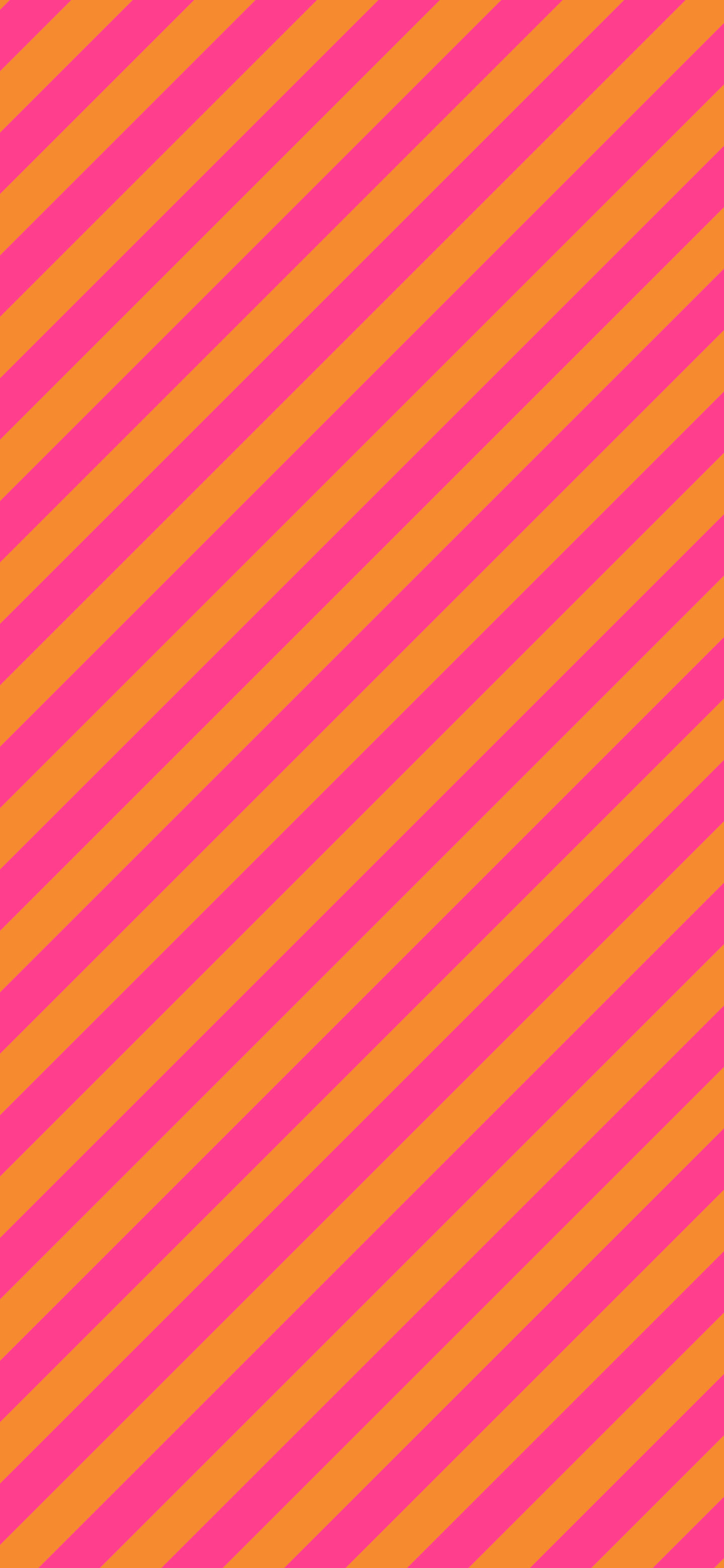 Hot Pink and Orange Diagonal Striped wallpaper for iPhone and Android