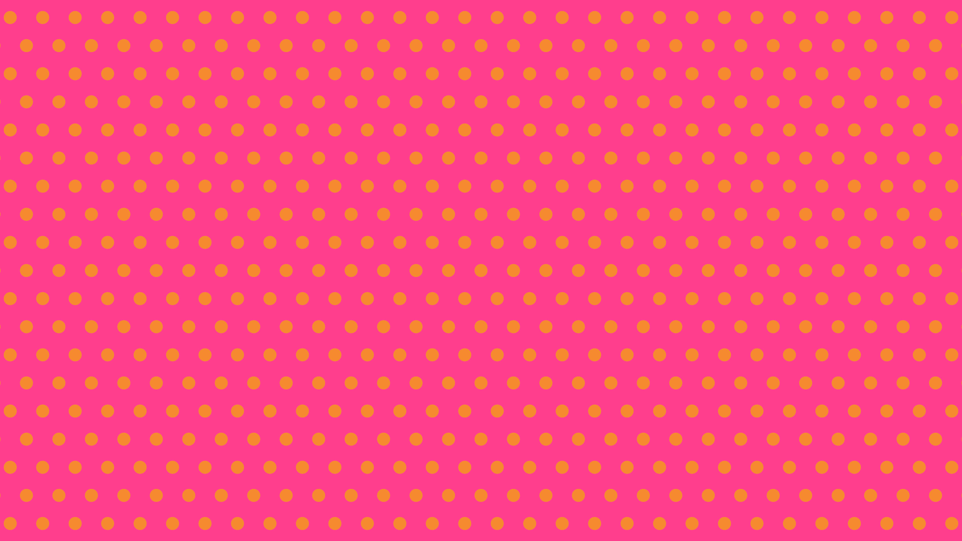Hot Pink and Orange Mini Polka Dot desktop wallpaper in 4K