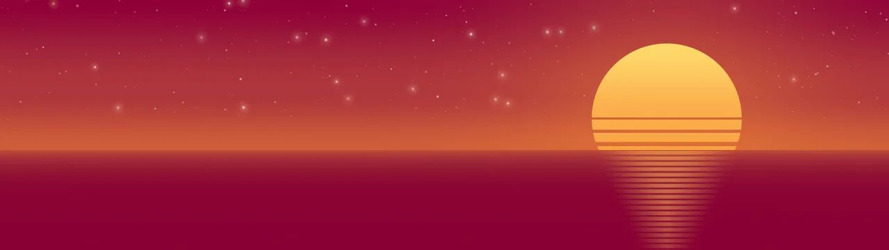 Hot Pink and Orange Retro Striped Sun dual monitor wallpaper, 7680 × 2160