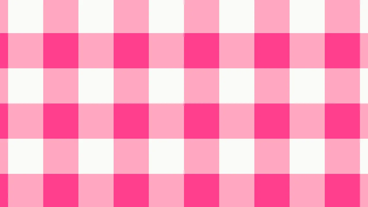 Hot Pink and White Buffalo Check Plaid desktop wallpaper in 4K