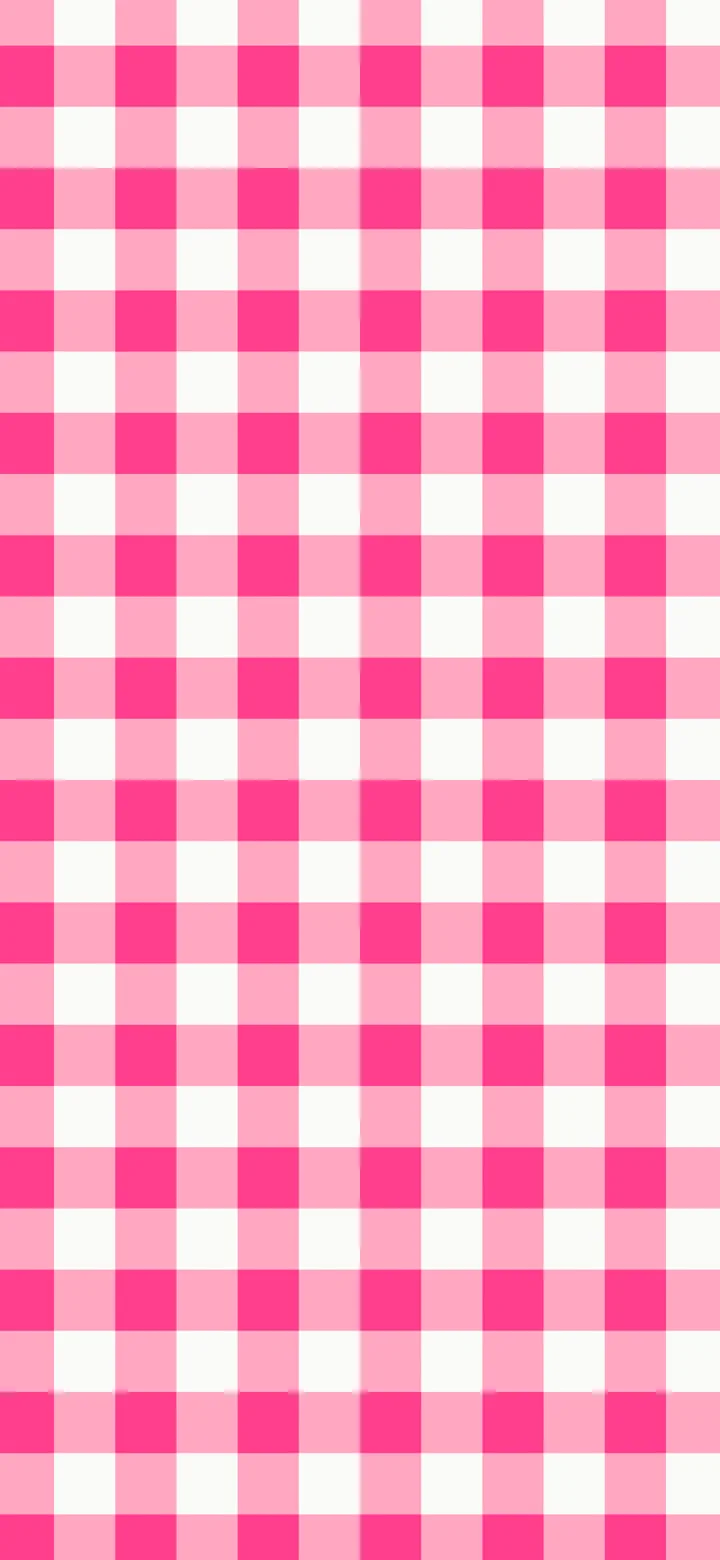Hot Pink and White Gingham wallpaper for iPhone and Android