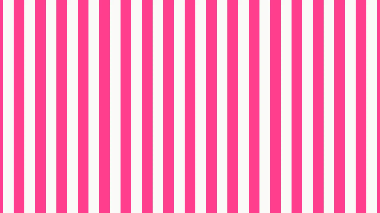 Hot Pink and White Striped desktop wallpaper in 4K