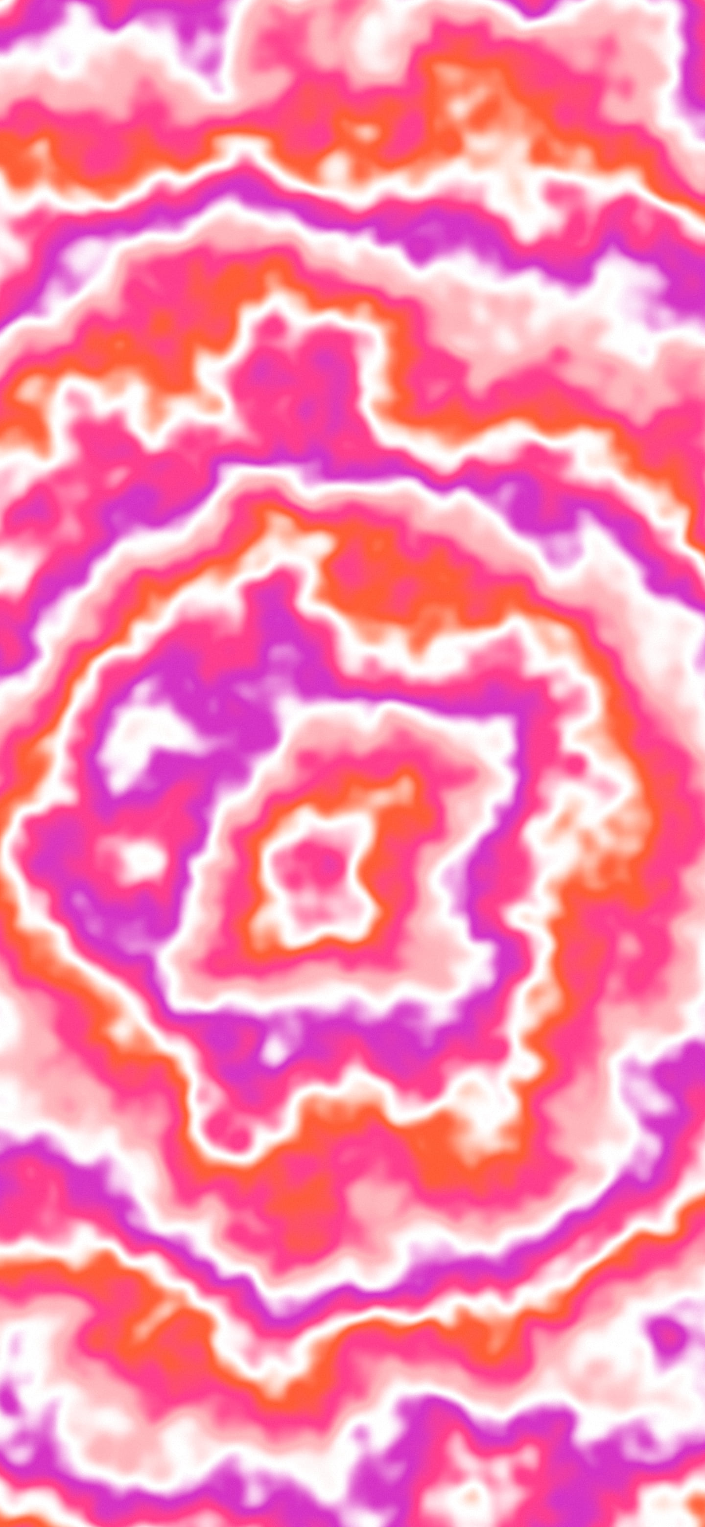 Hot Pink Bullseye Tie Dye wallpaper for iPhone and Android