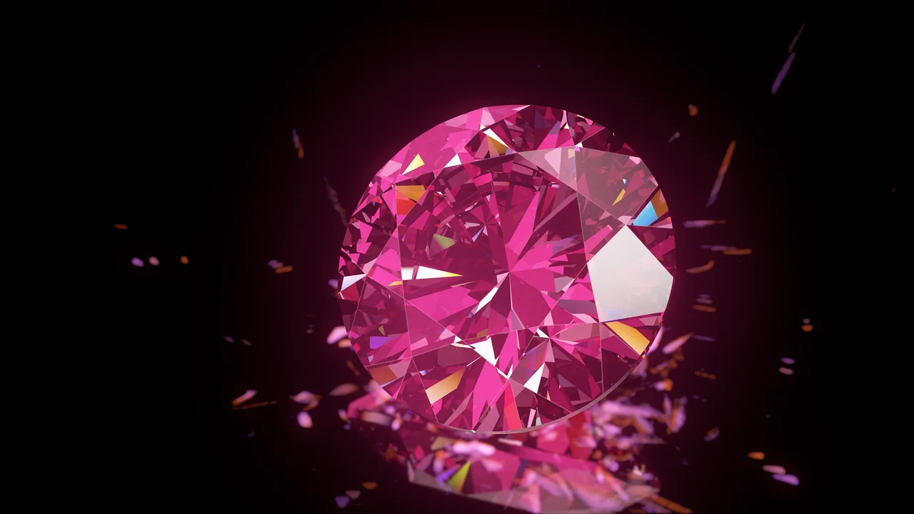 Hot Pink Diamond desktop wallpaper in 4K