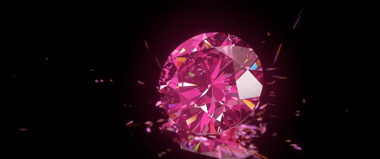 Hot Pink Diamond ultrawide wallpaper, 3440 × 1440