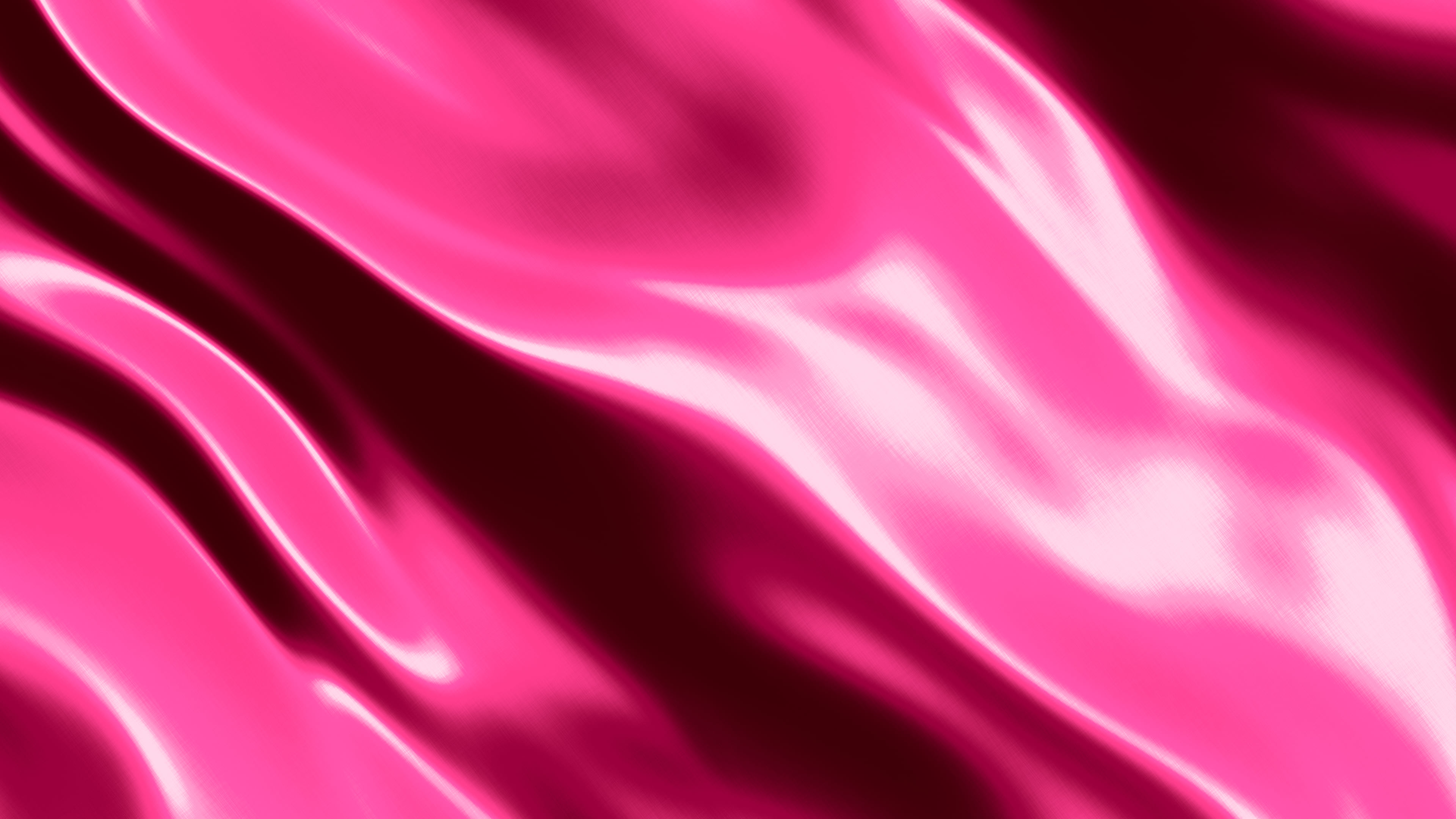 Hot Pink Silk Satin desktop wallpaper in 4K