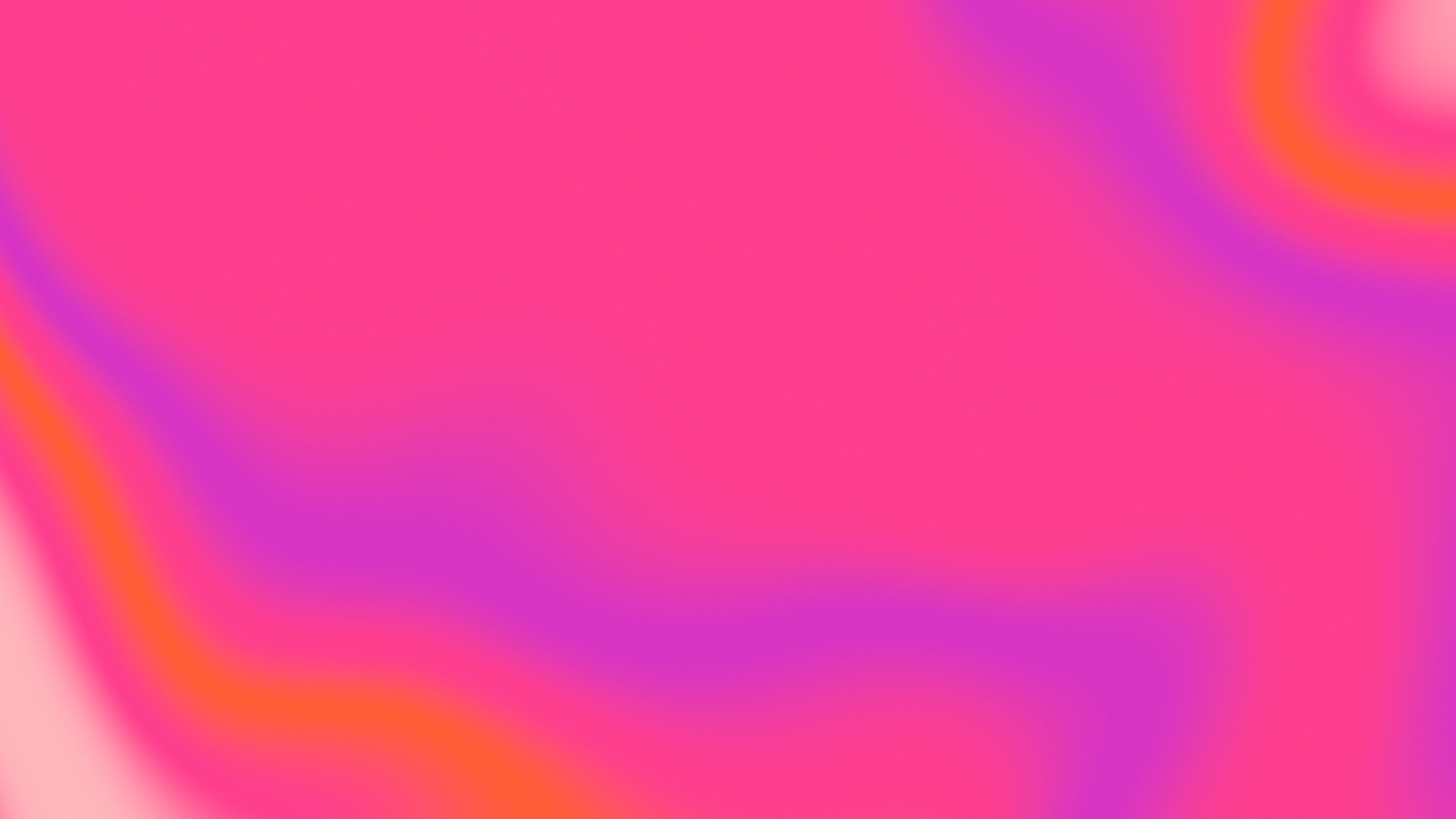 Hot Pink Silky Gradient desktop wallpaper in 4K