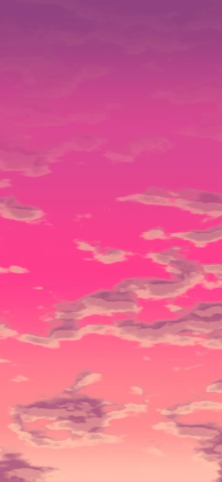 Hot Pink Sunset Clouds wallpaper for iPhone and Android