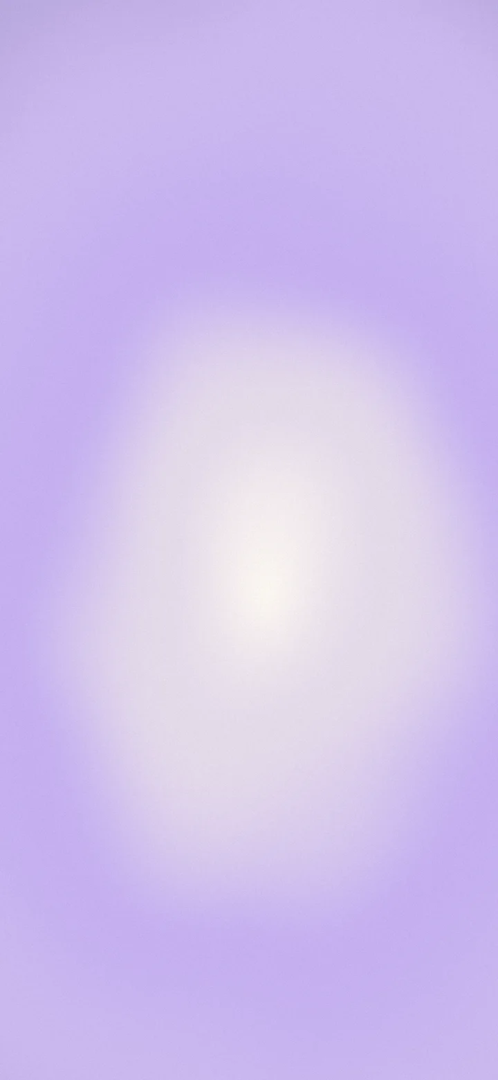 Lavender and Cream Aura Gradient wallpaper for iPhone and Android