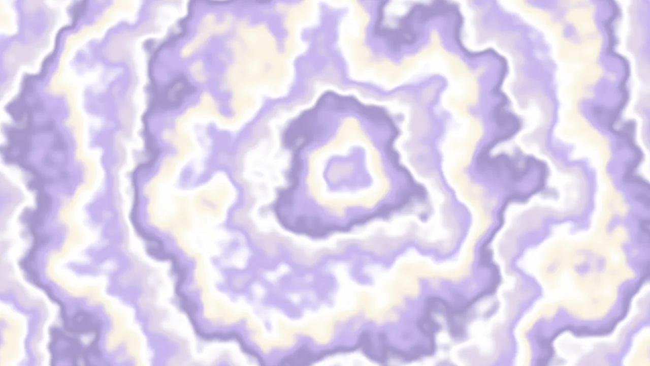 Lavender and Cream Bullseye Tie Dye desktop wallpaper in 4K