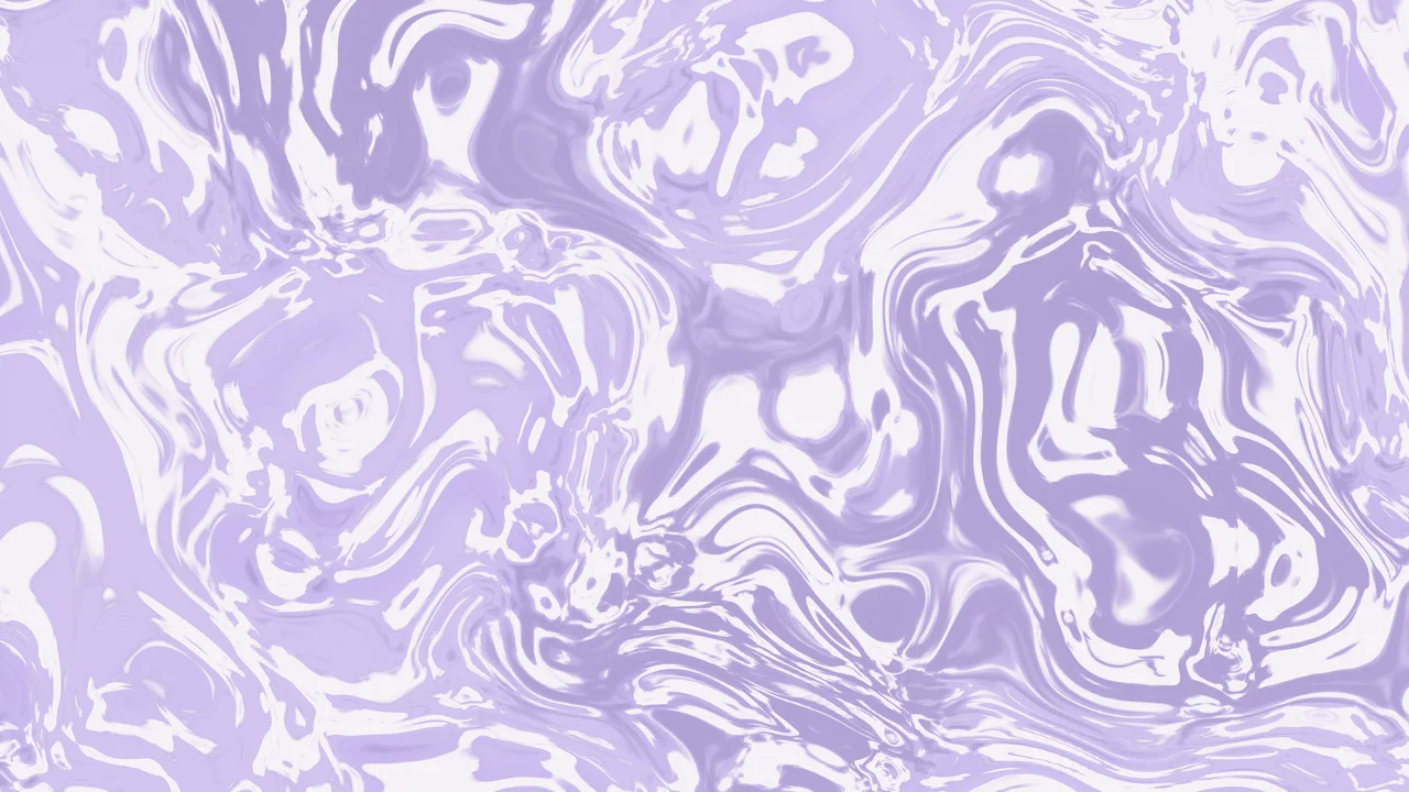 Lavender and Cream Liquid Marble desktop wallpaper in 4K