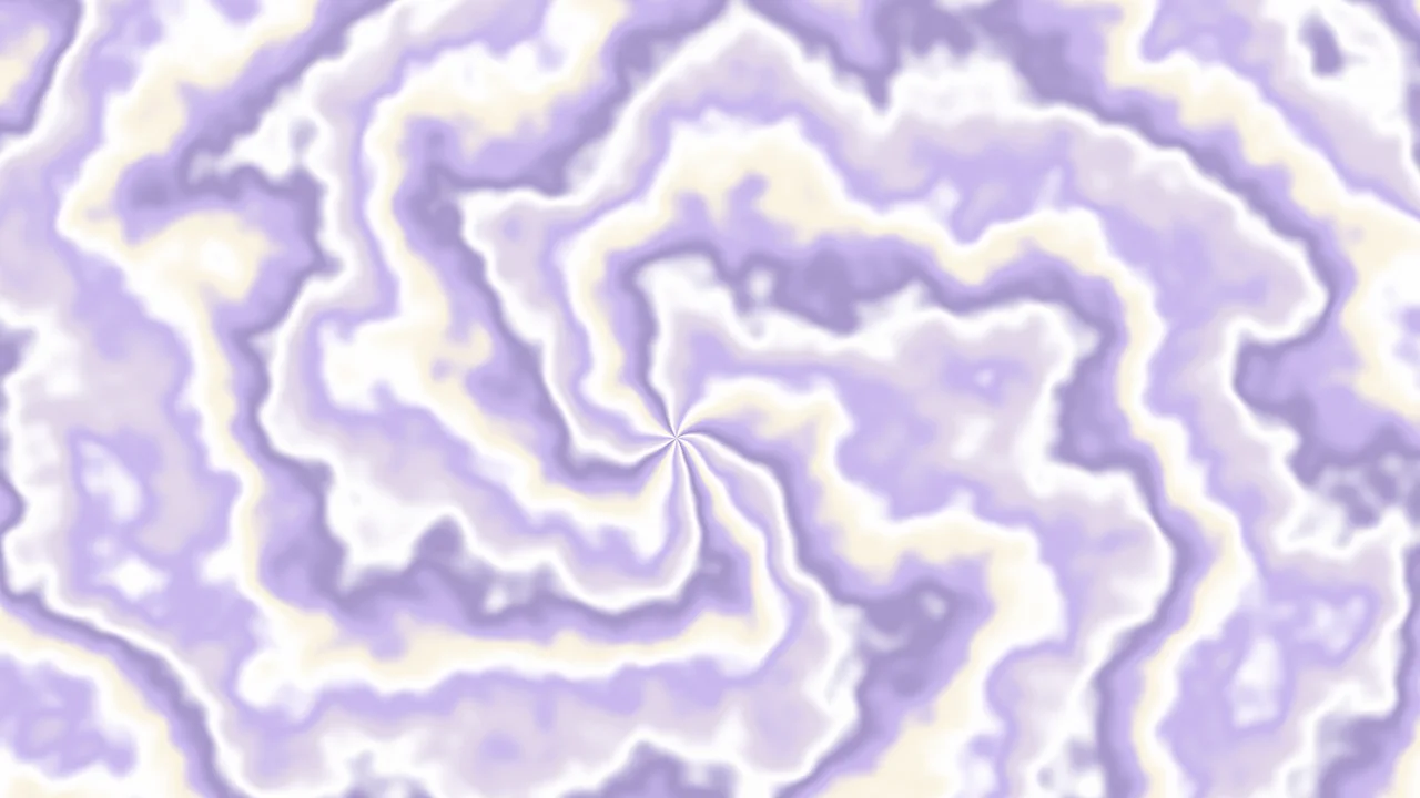 Lavender and Cream Spiral Tie Dye desktop wallpaper in 4K