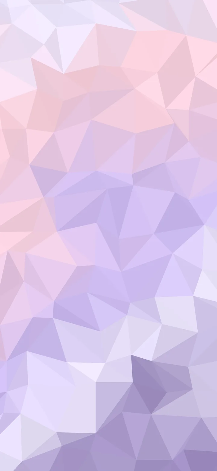Lavender and Pastel Pink Low Poly wallpaper for iPhone and Android