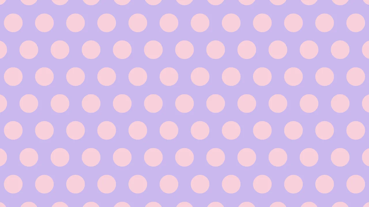 Lavender and Pastel Pink Polka Dot desktop wallpaper in 4K