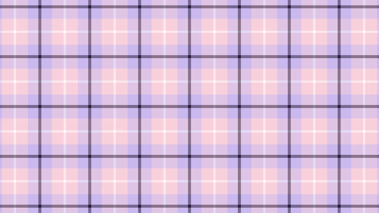 Lavender and Pastel Pink Tartan Plaid desktop wallpaper in 4K
