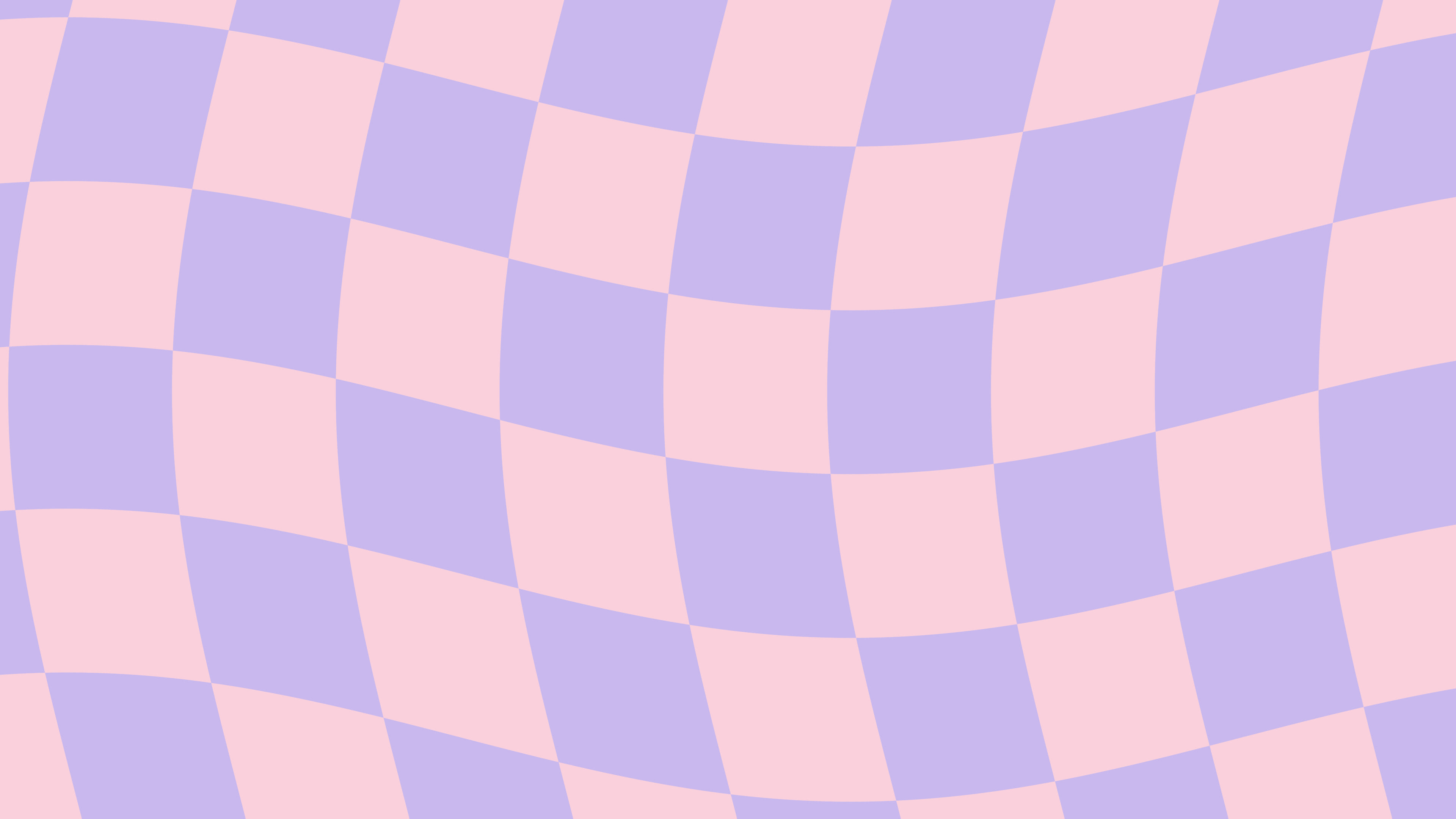 Lavender and Pastel Pink Wavy Checkered desktop wallpaper in 4K